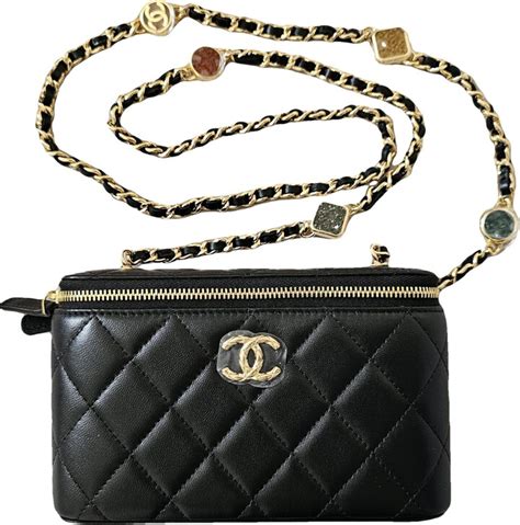 chanel wallet on chain timeless/classique leather crossbody bag|Chanel handbags on chain.